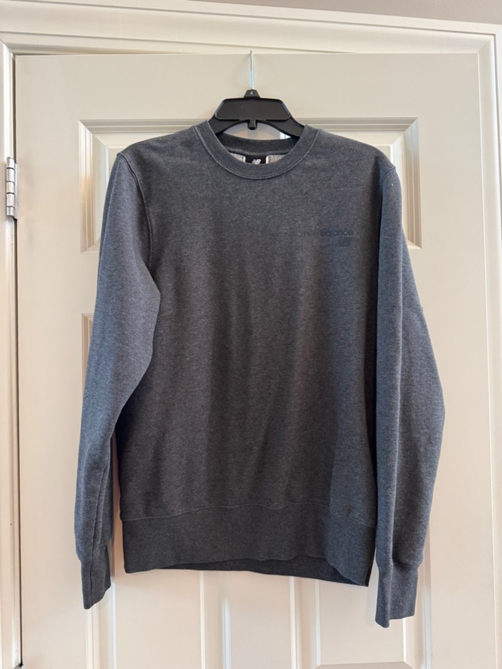 New Balance Men's Dark Charcoal Crewneck Sweatshirt